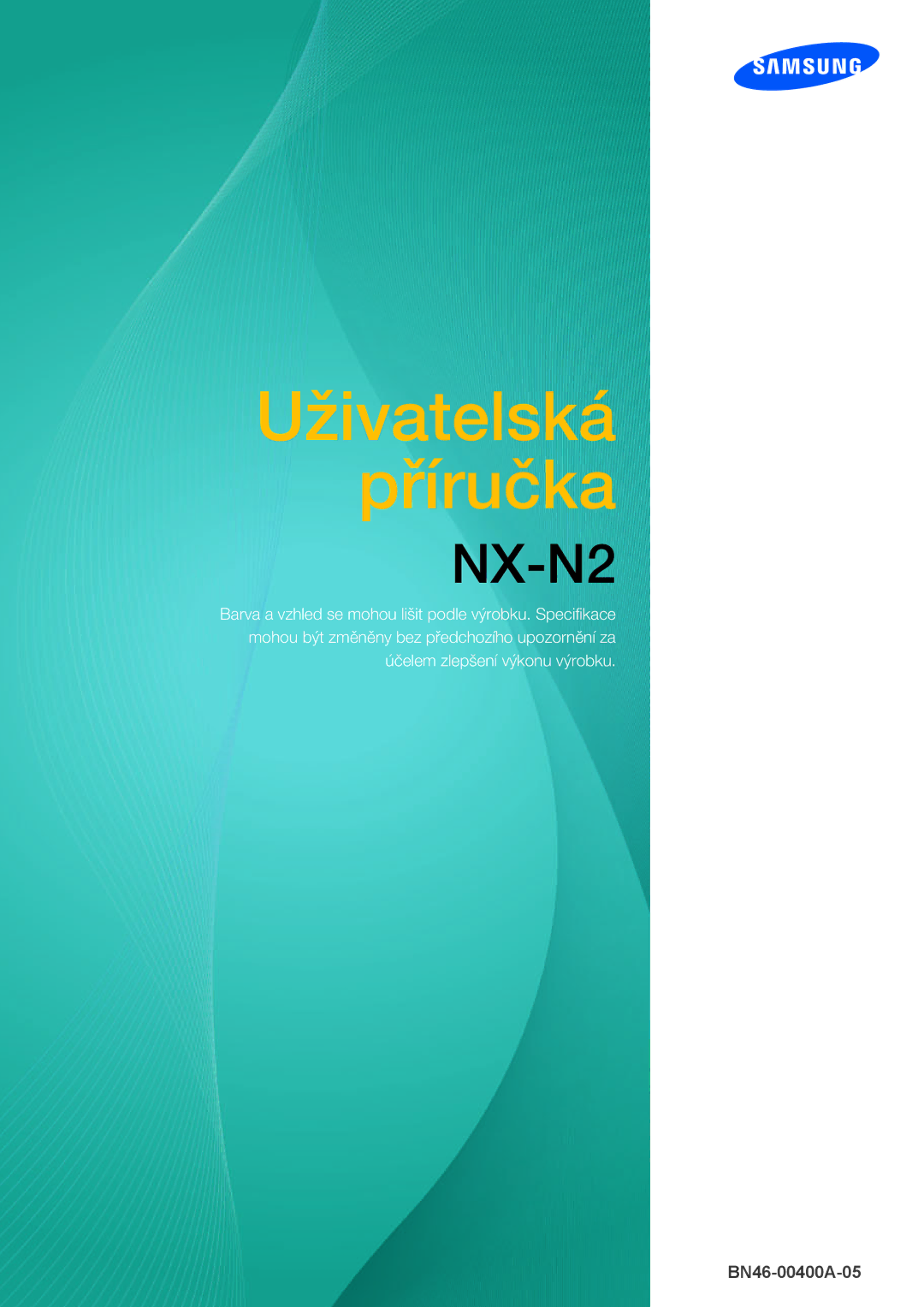 Samsung LF00FNXPFBZXEN manual Uživatelská Příručka 