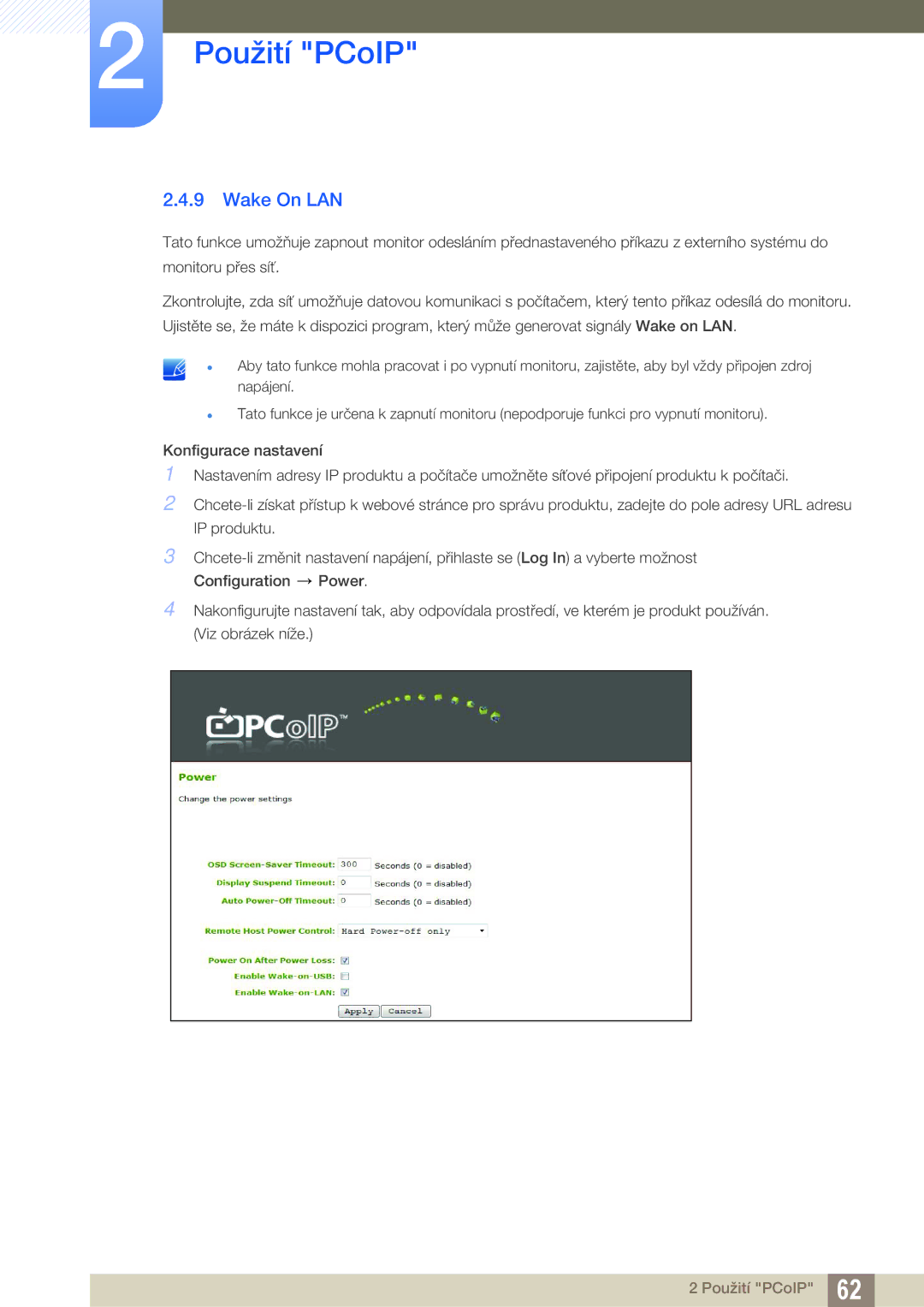 Samsung LF00FNXPFBZXEN manual Wake On LAN 