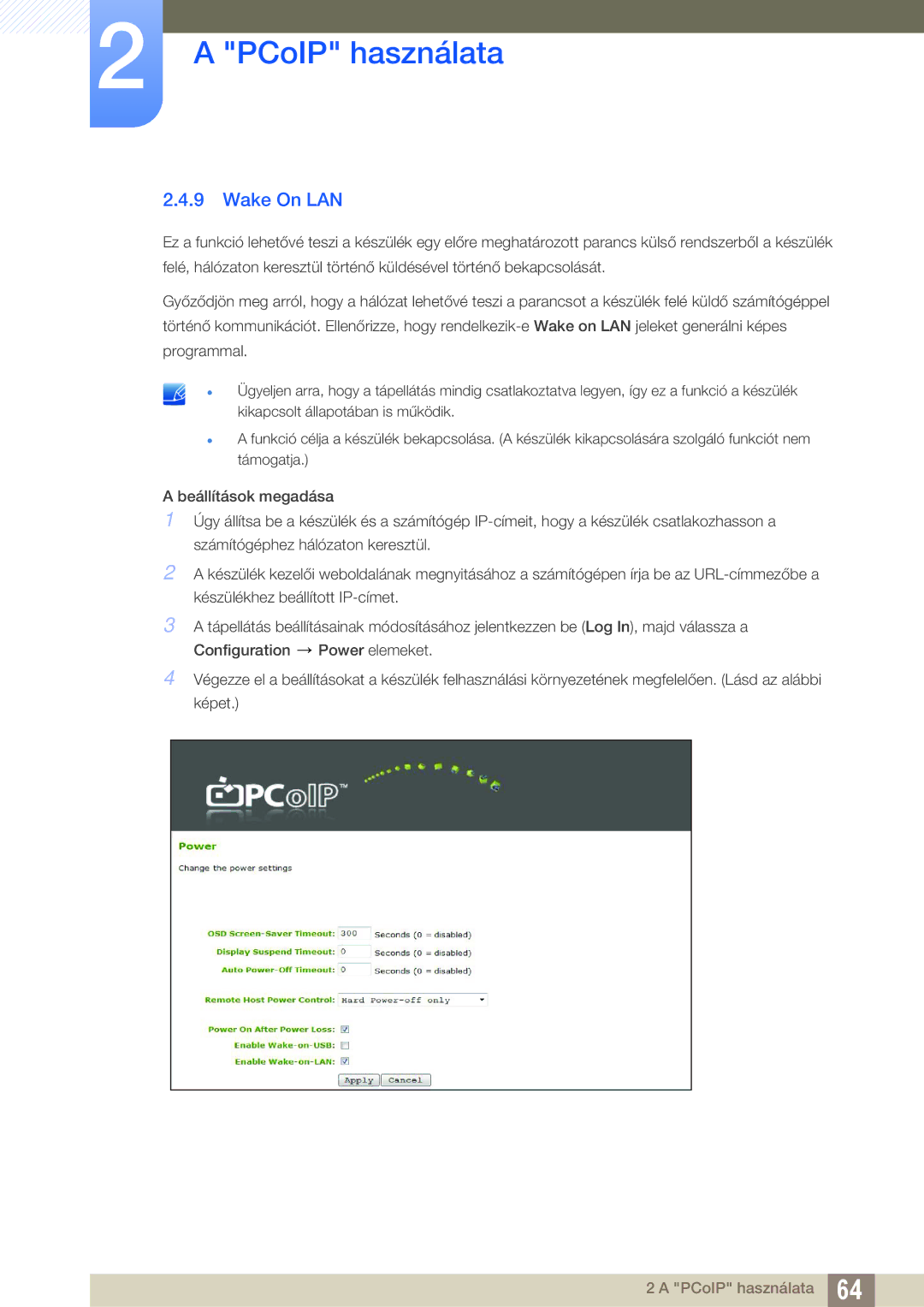 Samsung LF00FNXPFBZXEN manual Wake On LAN 