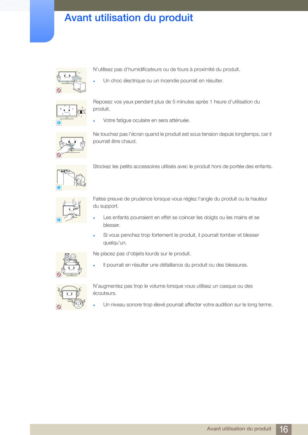 Samsung LF19NEBHBNM/EN, LF24NEBHBNU/EN, LF24NEBHBNM/EN, LF24FN1PFBZXEN manual Blesser 