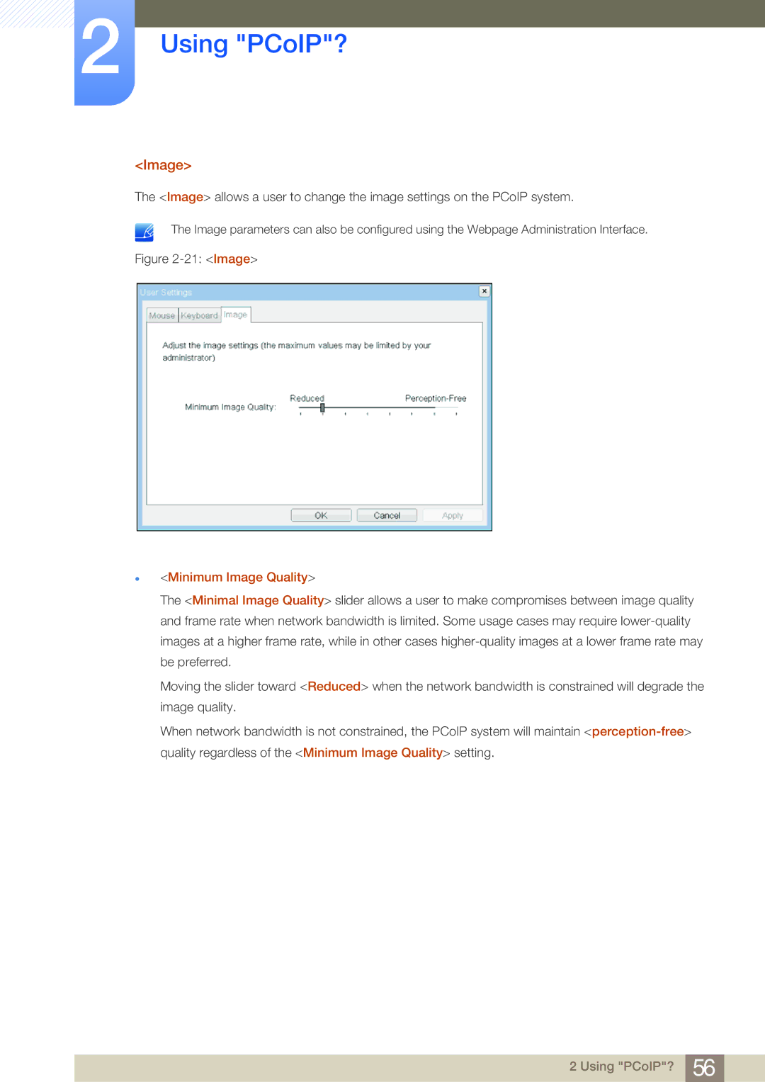 Samsung LF24NSBTBN/EN, LF19NSBTBN/EN, LF22NSBTBN/EN, LF24NSBTBN/XJ, LF19NSBTBN/XJ, LF19NSBTBN/NG Minimum Image Quality 