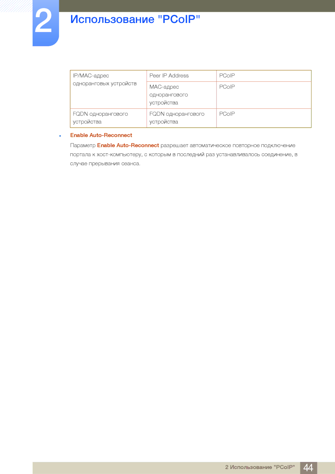 Samsung LF22NSBTBN/EN, LF19NSBTBN/EN, LF24NSBTBN/EN manual Enable Auto-Reconnect 