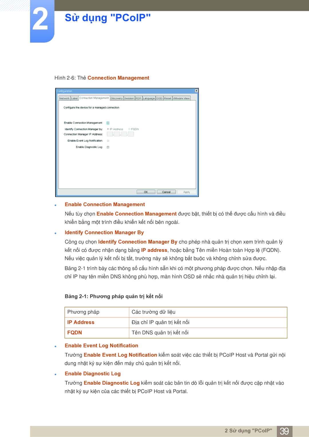 Samsung LF19NSBTBN/XS, LF19NSBTBN/XY Identify Connection Manager By, Enable Event Log Notification, Enable Diagnostic Log 