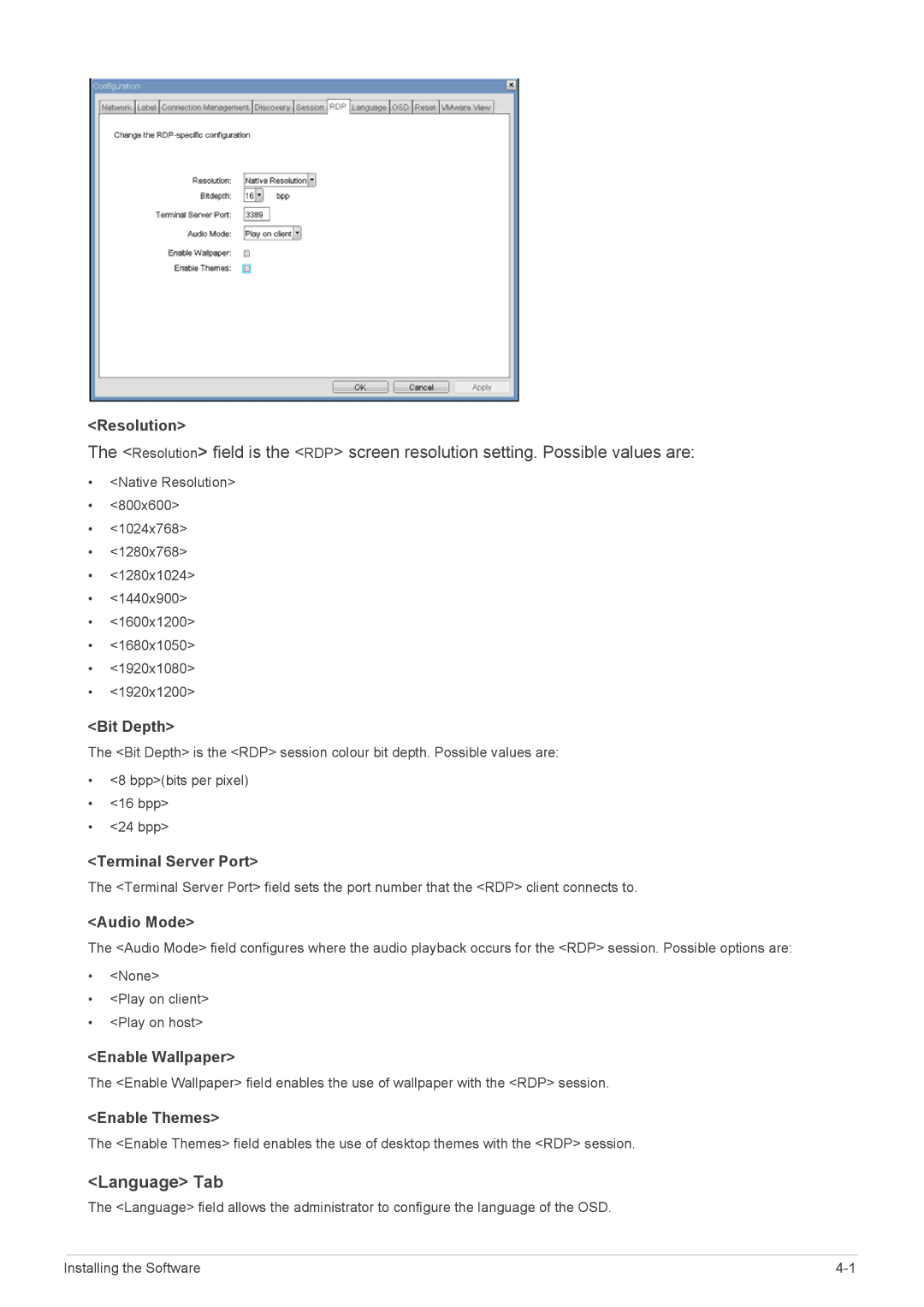 Samsung LF24PPBCB/XJ, LF19PPBCB/EN, LF24PPBCB/EN, LF24PPBDB/EN, LF24PPBDB/XJ, LF19PPBCB/XJ, LF24PPBCB/ZA manual Language Tab 