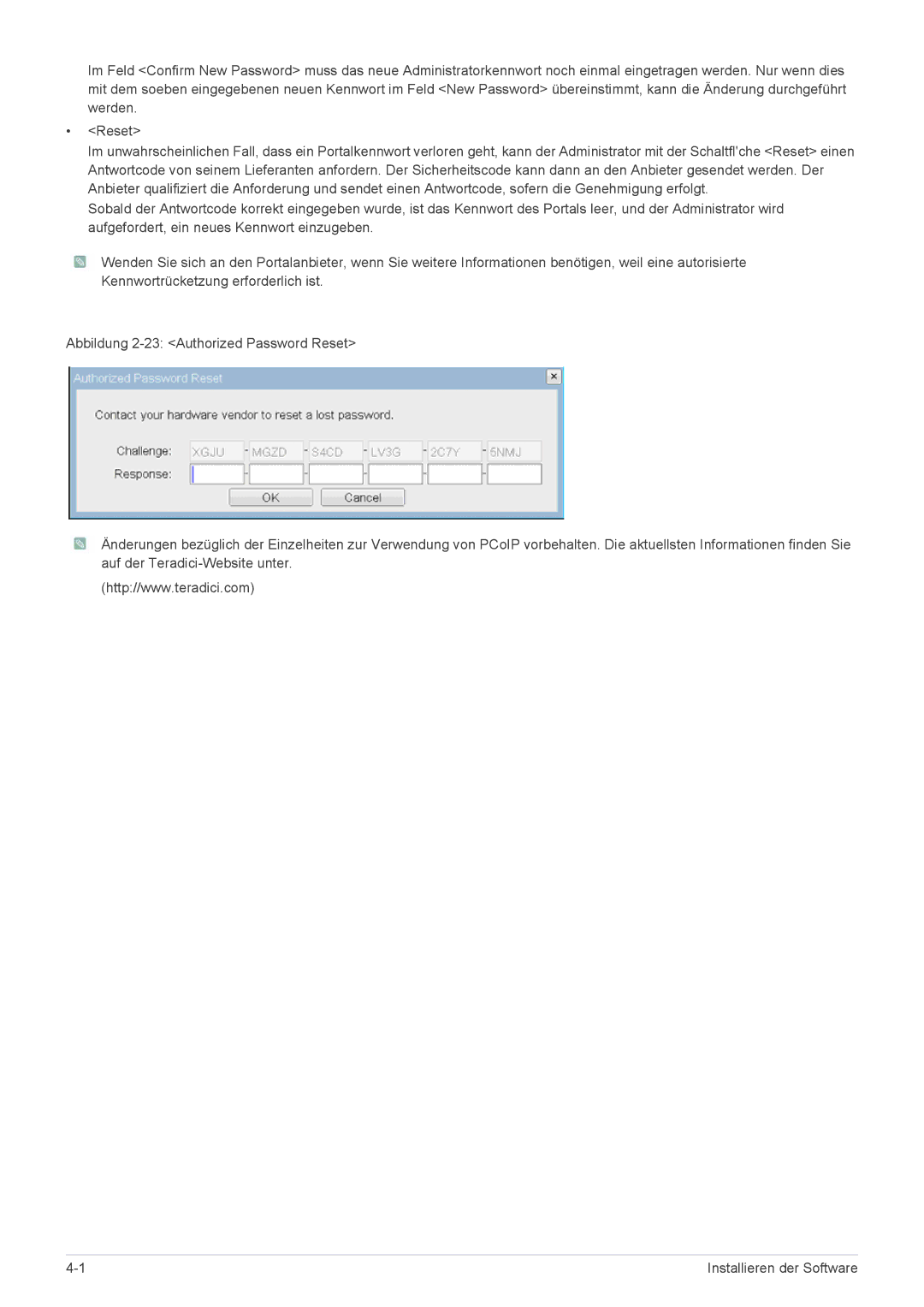 Samsung LF24PPBDB/EN, LF19PPBCB/EN, LF24PPBCB/EN manual Installieren der Software 