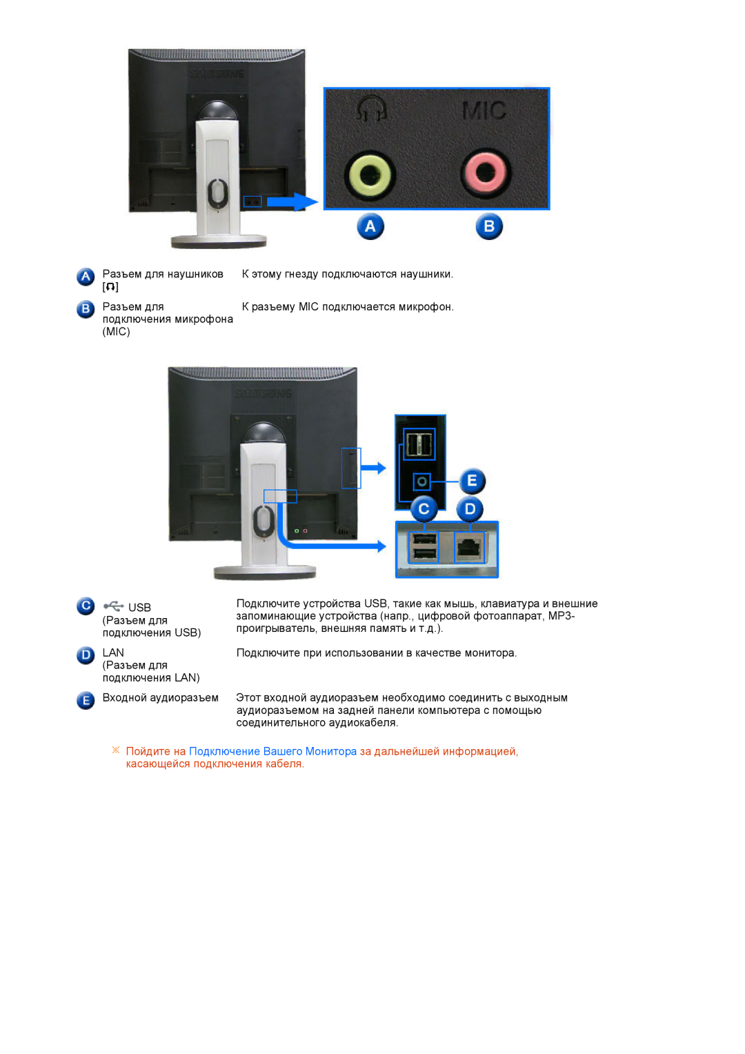 Samsung LF19TPTLSJ/EN, LH40MGPLBC/EN, LF17TPTLSN/EDC, LF17TPTLSP/EDC manual Usb 