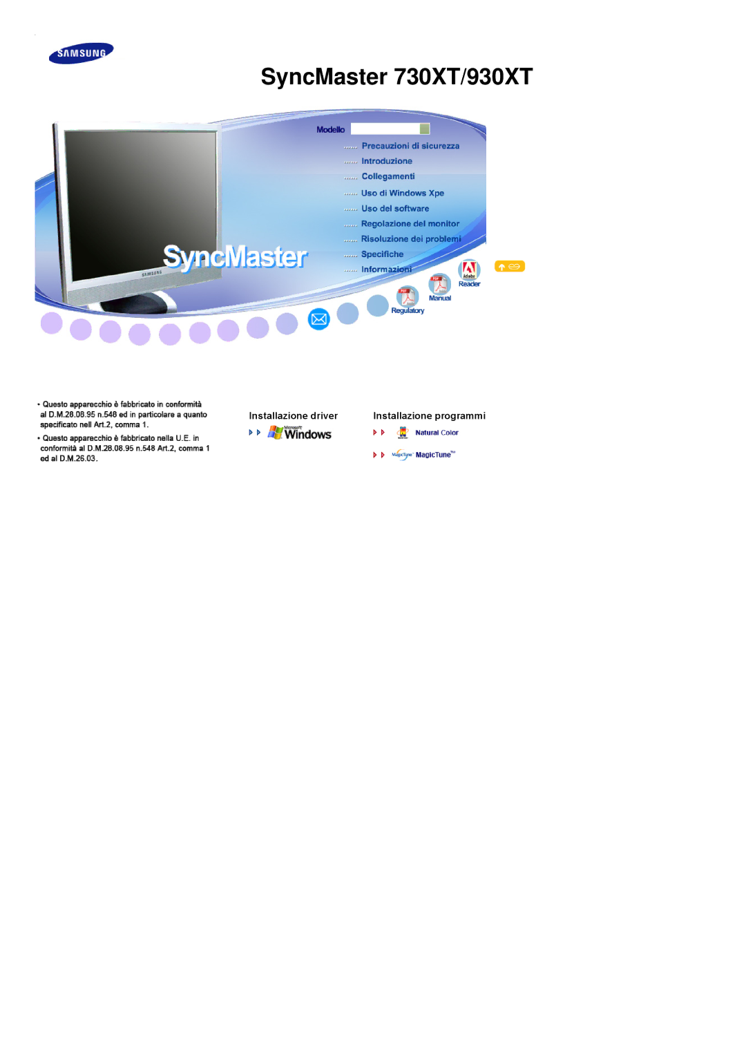 Samsung LH40MGTLBC/EN, LH46MGTLBC/EN, LH40MGPLBC/EN, LH46MGPLBC/EN manual LCD-Monitor, SyncMaster 400MX,460MX,400MXn,460MXn 