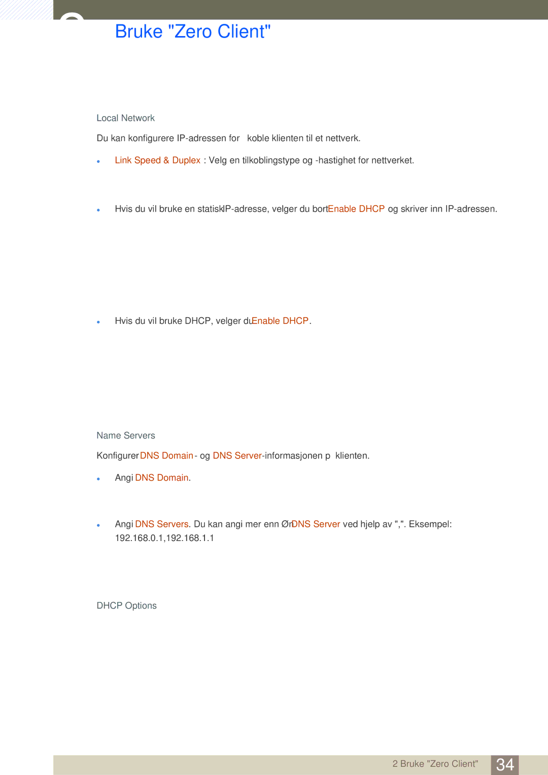 Samsung LF24TSCTBAN/EN, LF19TSCTBAN/EN, LF22TSCTBAN/EN manual Local Network,  Angi DNS Domain 