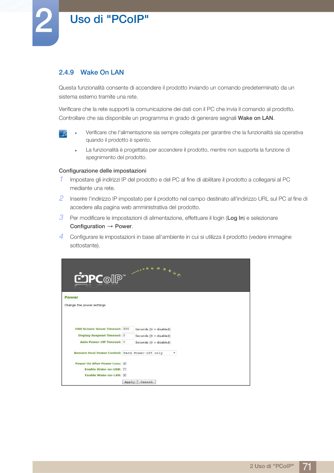 Samsung LF22FN1PFBZXEN manual Wake On LAN 