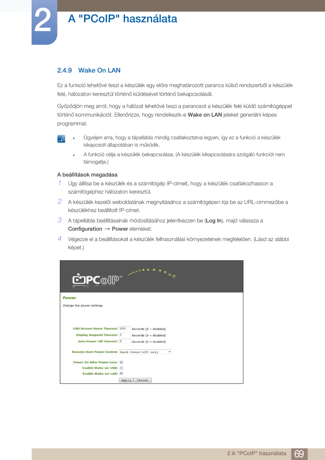 Samsung LF22FN1PFBZXEN manual Wake On LAN 