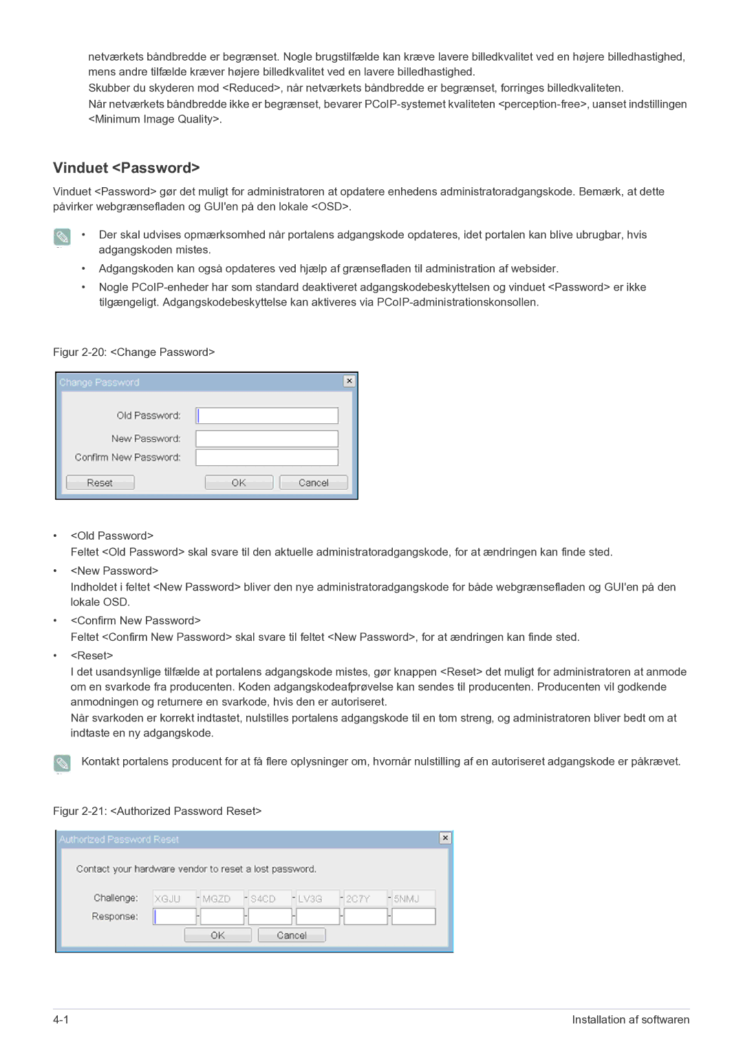 Samsung LF22NEBHBN/EN manual Vinduet Password, Authorized Password Reset 