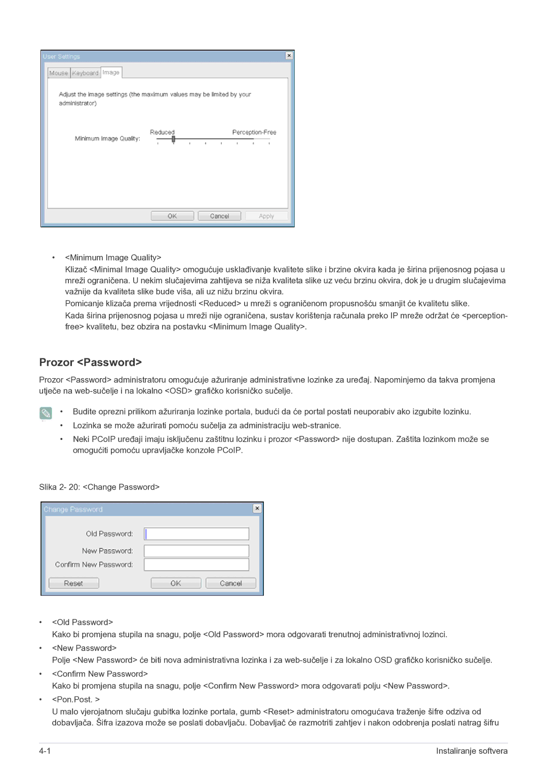 Samsung LF22NEBHBN/EN manual Prozor Password 