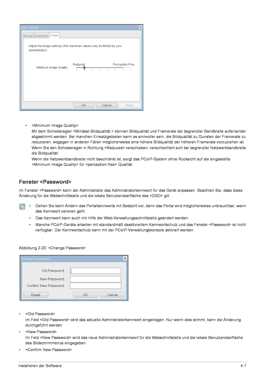 Samsung LF22NPBHBNP/EN manual Fenster Password 