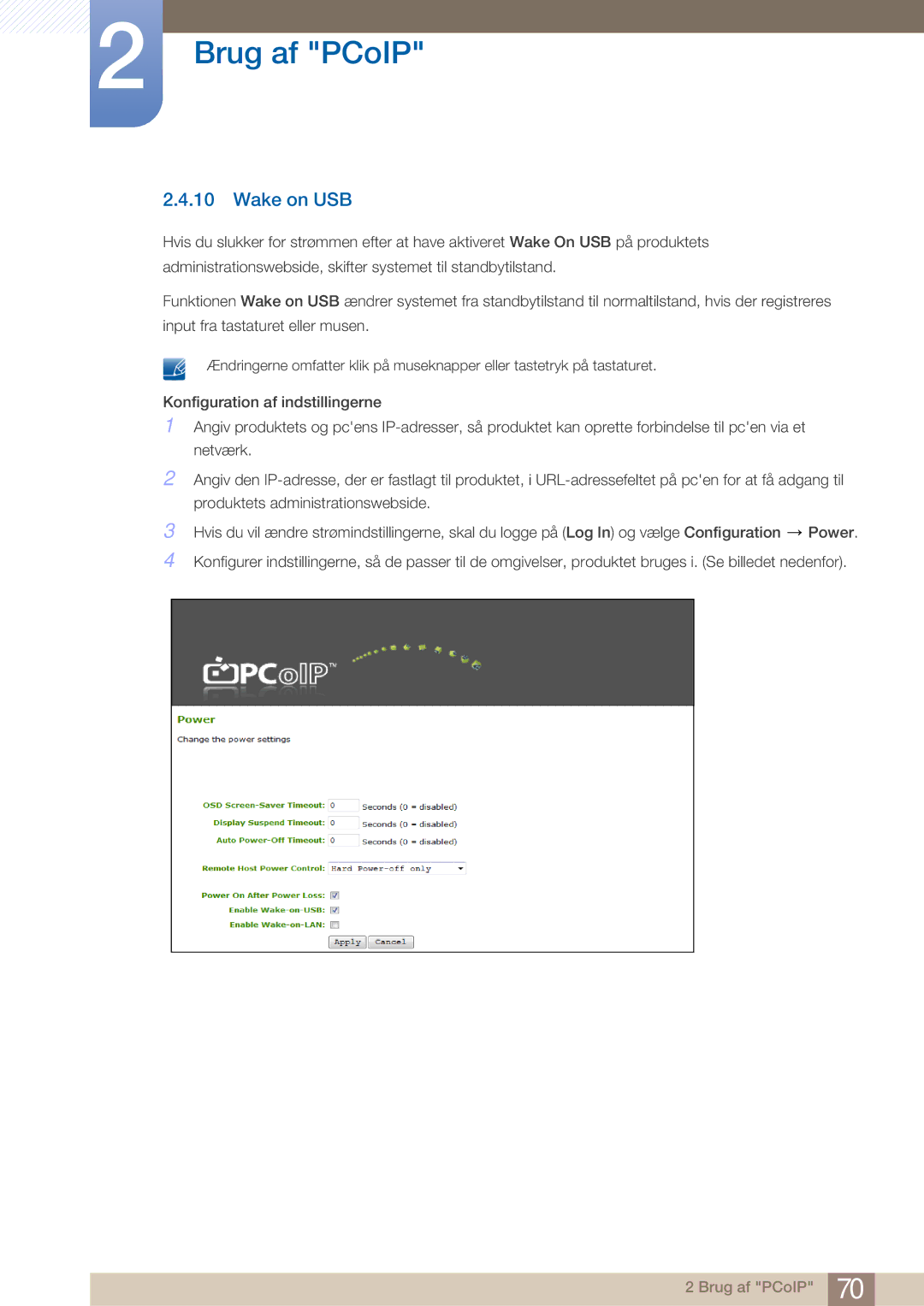 Samsung LF22NTBHBNM/EN manual Wake on USB 