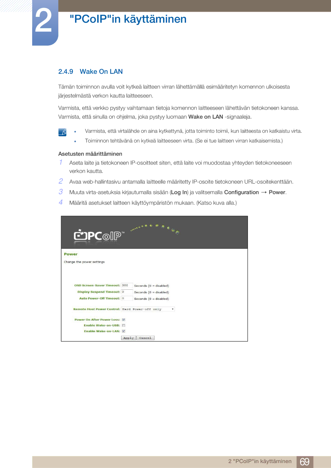 Samsung LF22NTBHBNM/EN manual Wake On LAN 