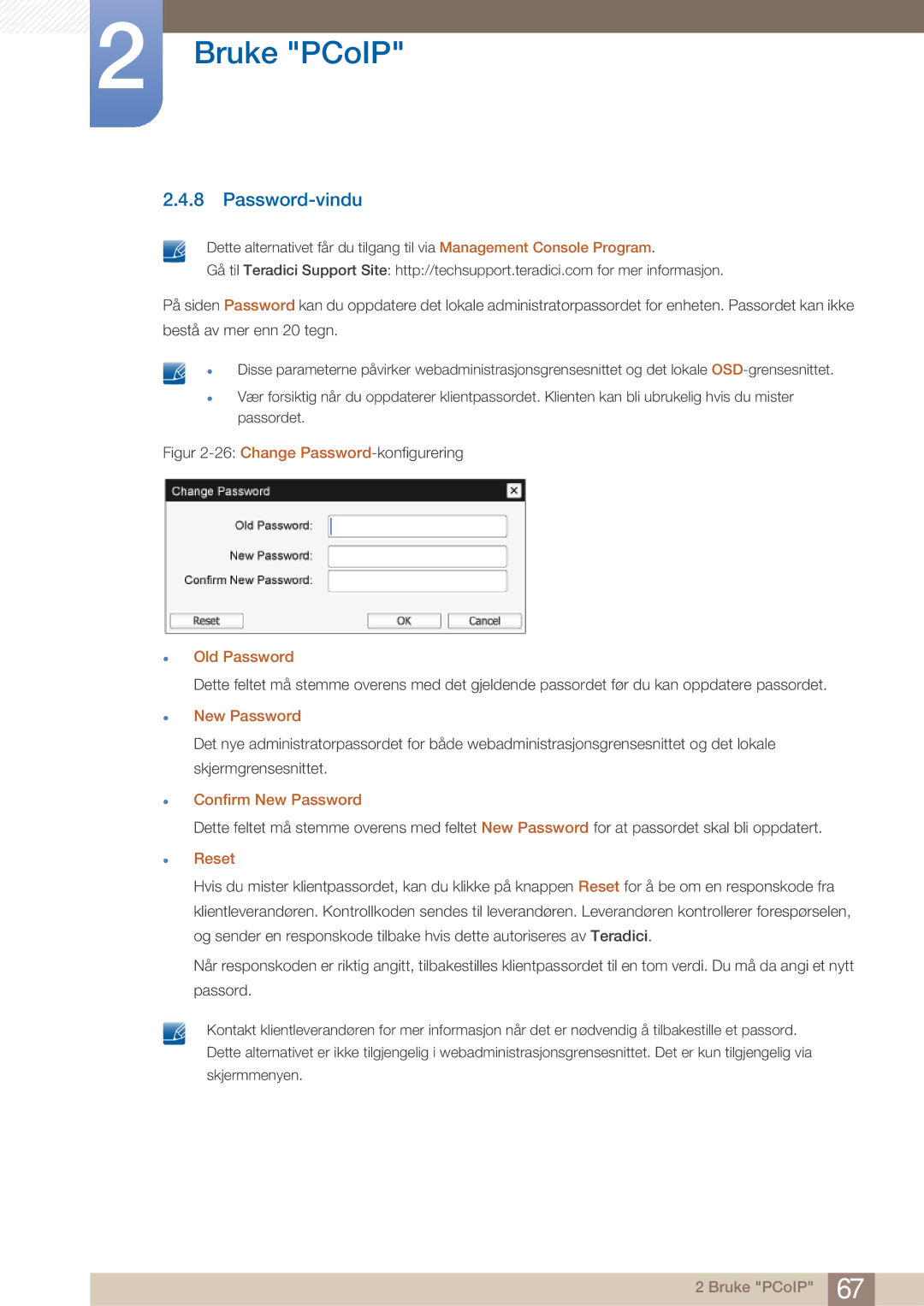 Samsung LF22NTBHBNM/EN manual Password-vindu, Old Password, Confirm New Password 