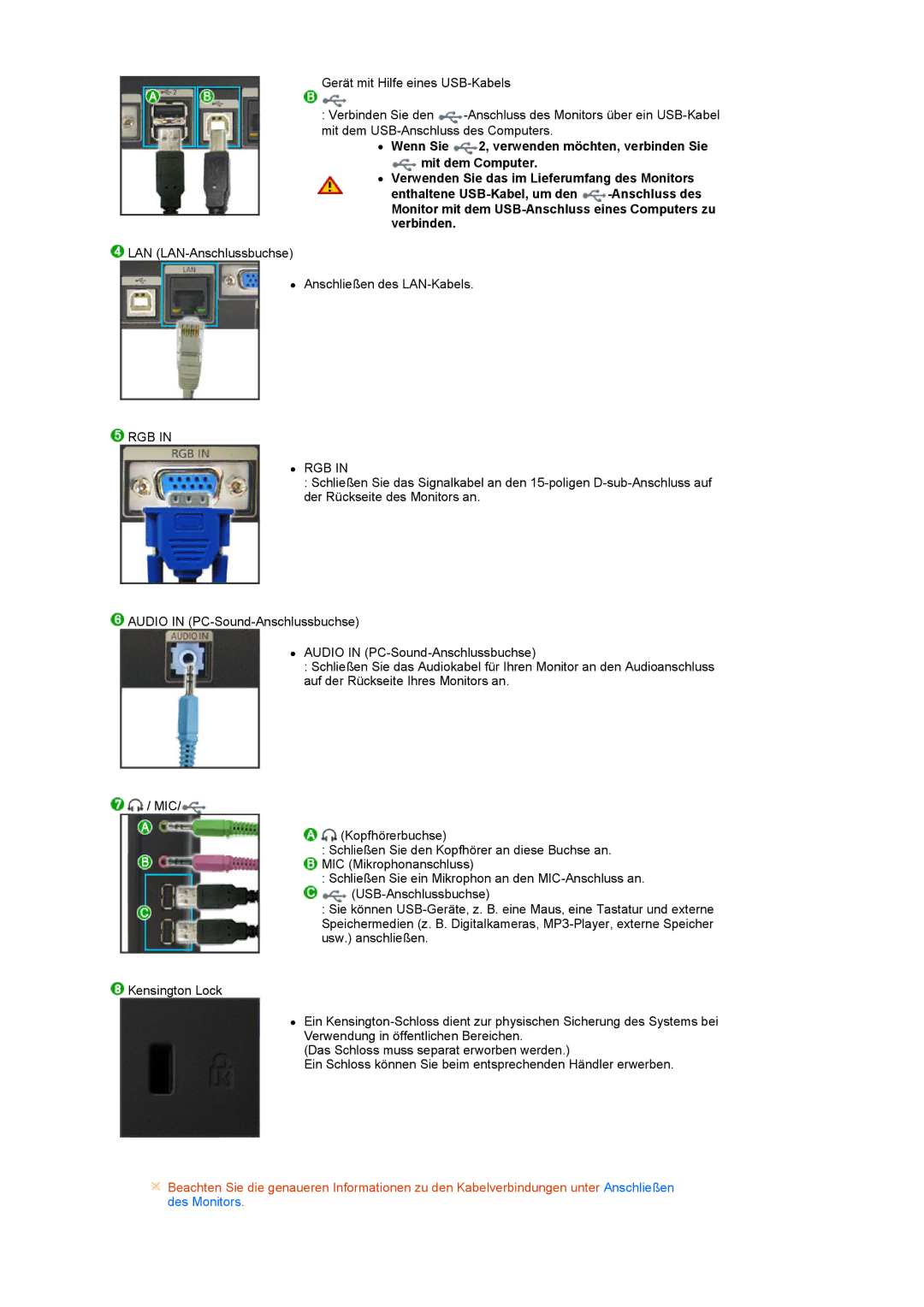 Samsung LF22TNTSFG/EDC manual Rgb 