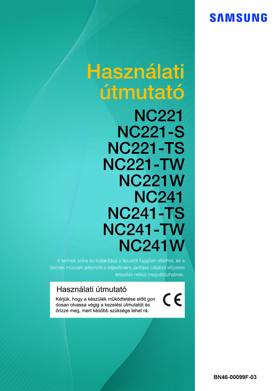 Samsung LF22FN1PFBZXEN, LF24FN1PFBZXEN manual Használati Útmutató 