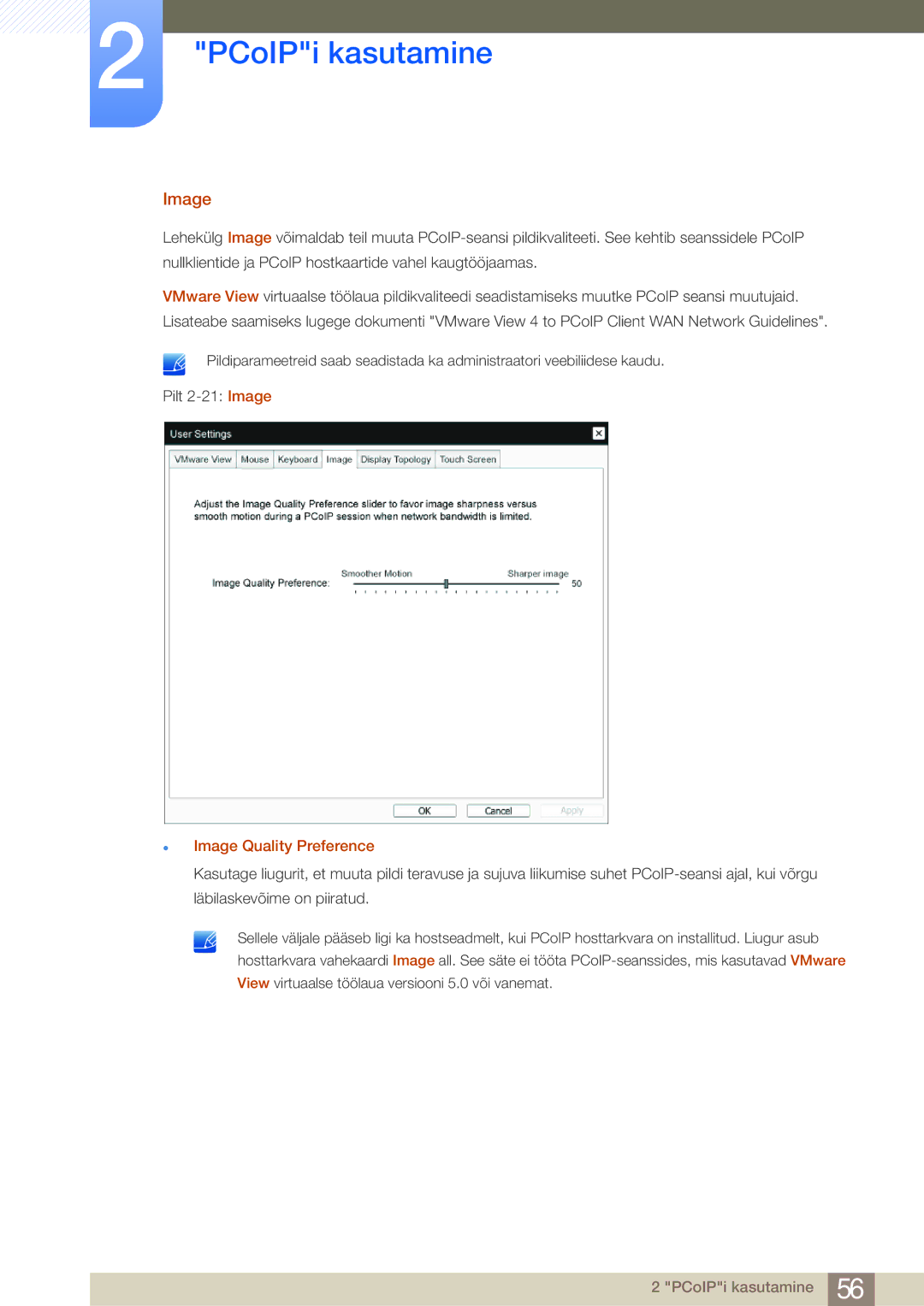 Samsung LF24NEBHBNU/EN, LF24FN1PFBZXEN manual Image Quality Preference 