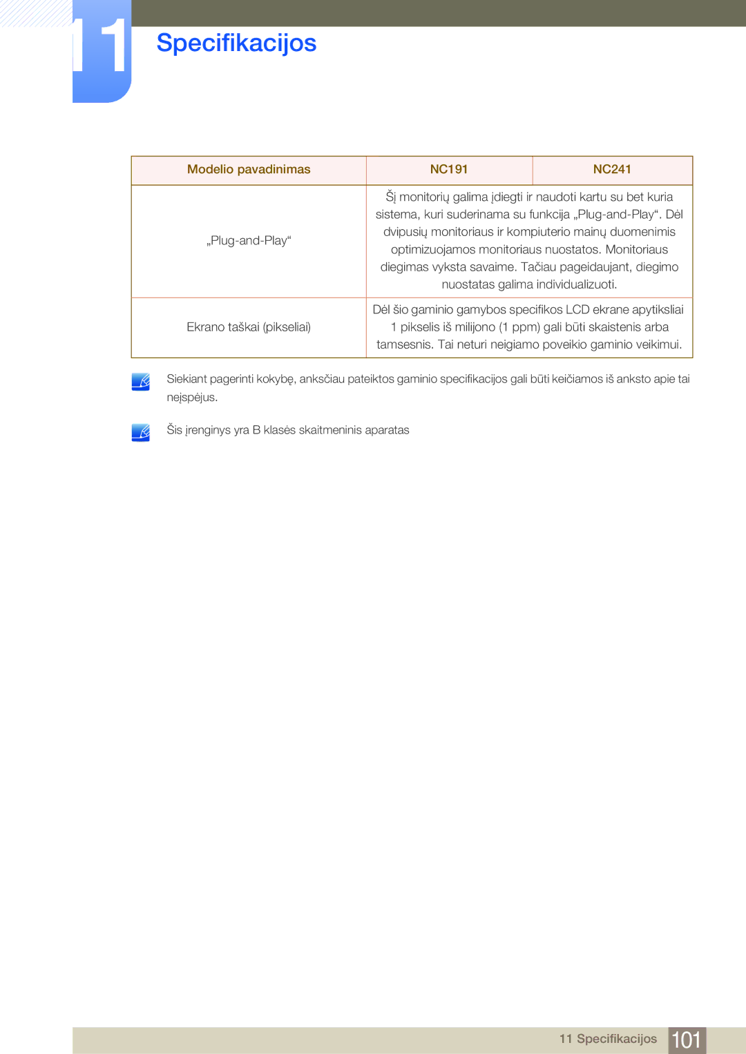 Samsung LF24FN1PFBZXEN, LF24NEBHBNU/EN manual „Plug-and-Play 