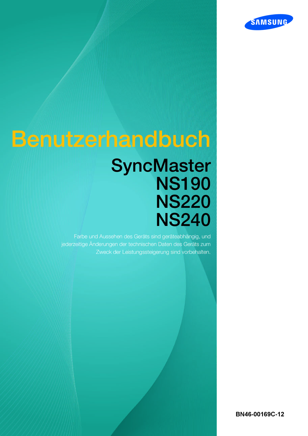 Samsung LF22NSBTBN/EN, LF24NSBTBN/EN manual Benutzerhandbuch 