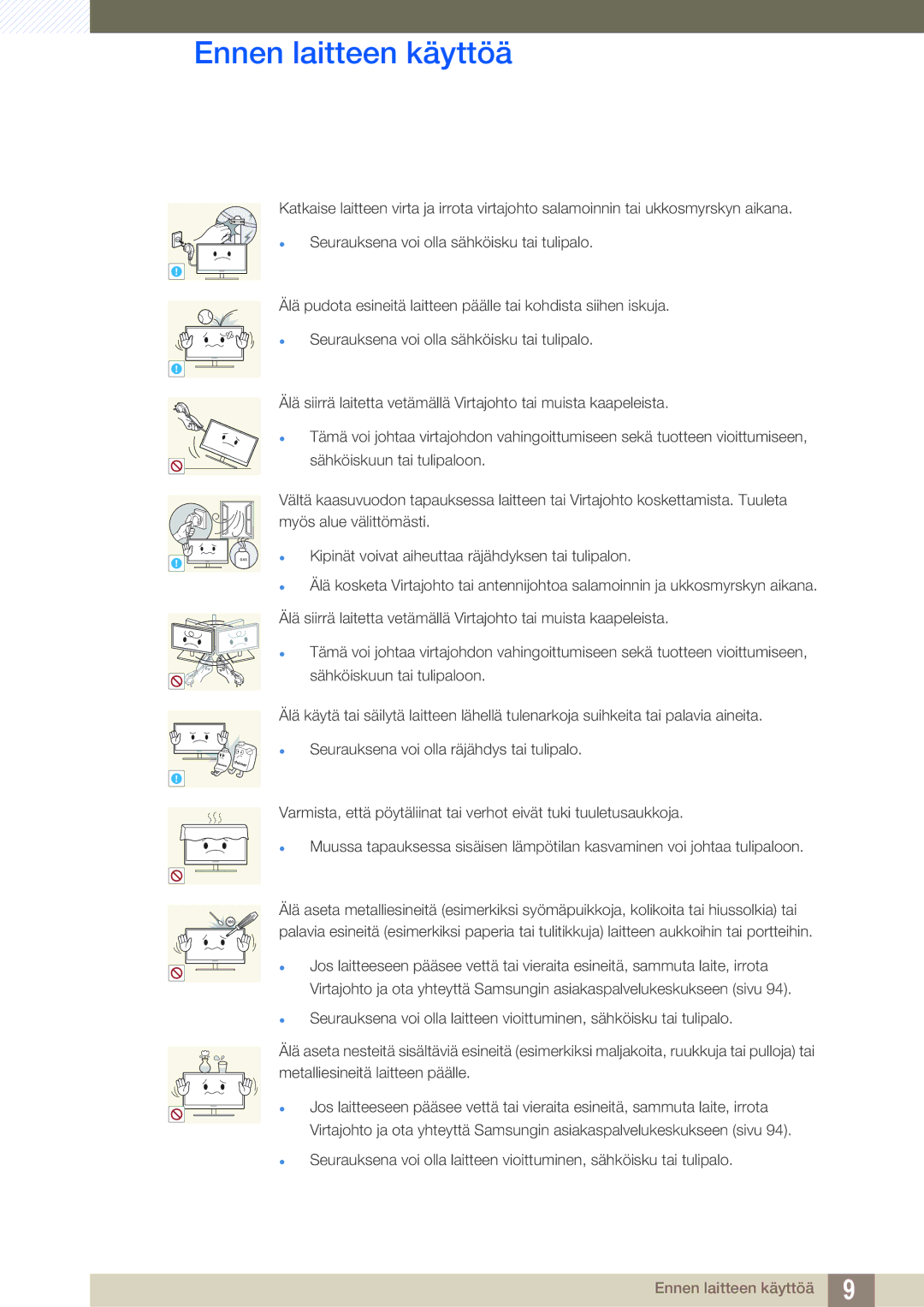 Samsung LF24TSWTBDN/EN, LF19TSWTBDN/EN, LF22TSWTBDN/EN manual Gas 