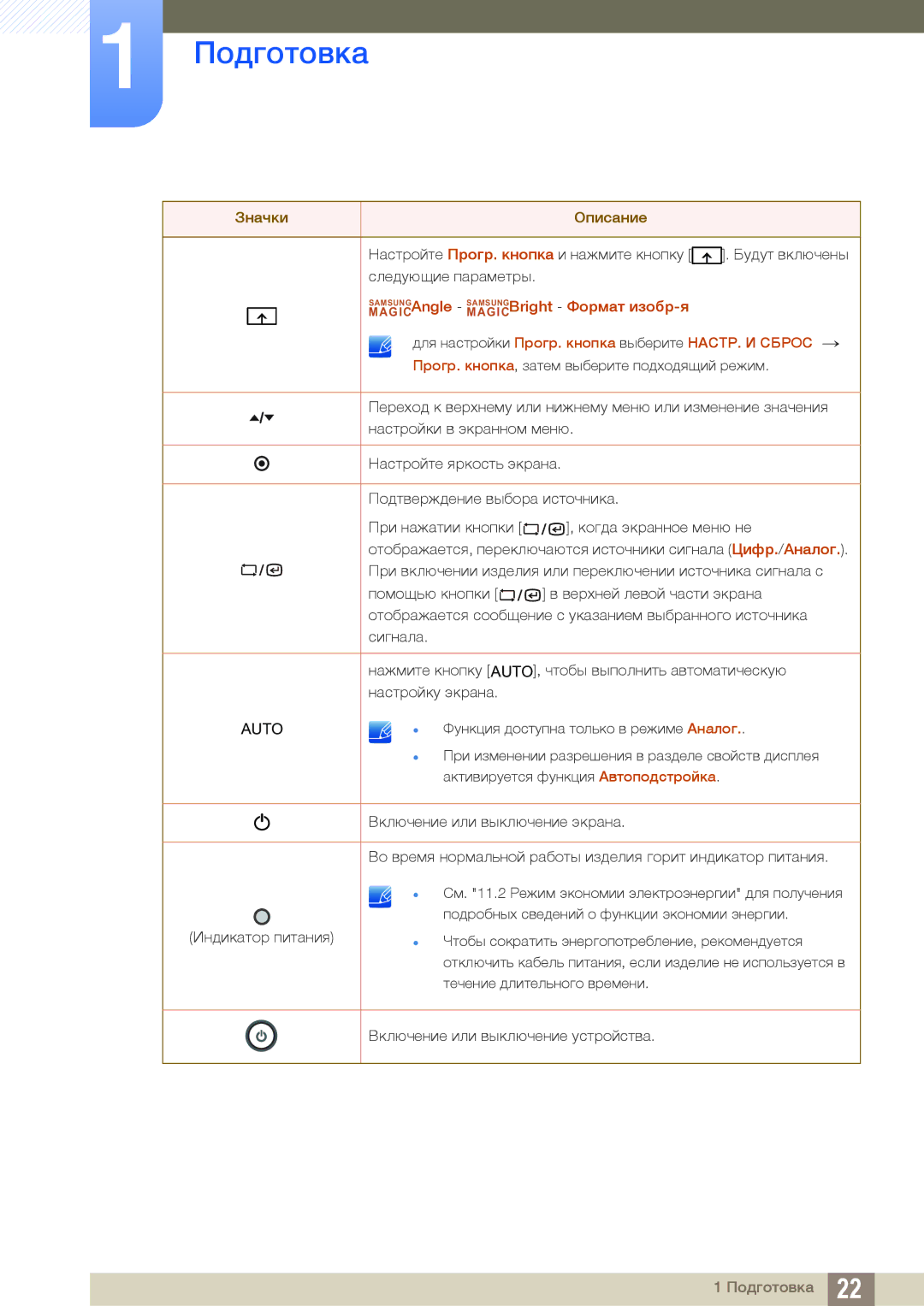 Samsung LF19TSWTBDN/EN, LF24TSWTBDN/EN, LF22TSWTBDN/EN manual Auto 