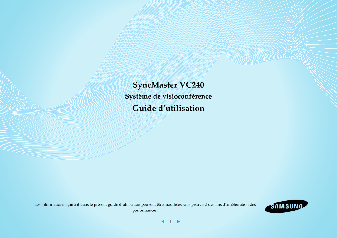 Samsung LF24VPNLB/EN manual SyncMaster VC240 