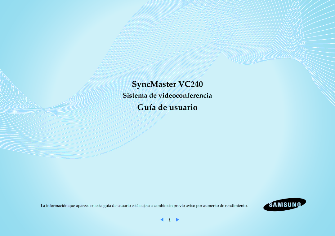 Samsung LF24VPNLB/EN manual SyncMaster VC240 