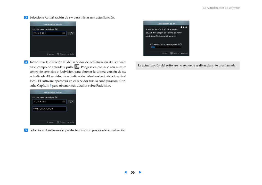 Samsung LF24VPNLB/EN manual Actualización de software 