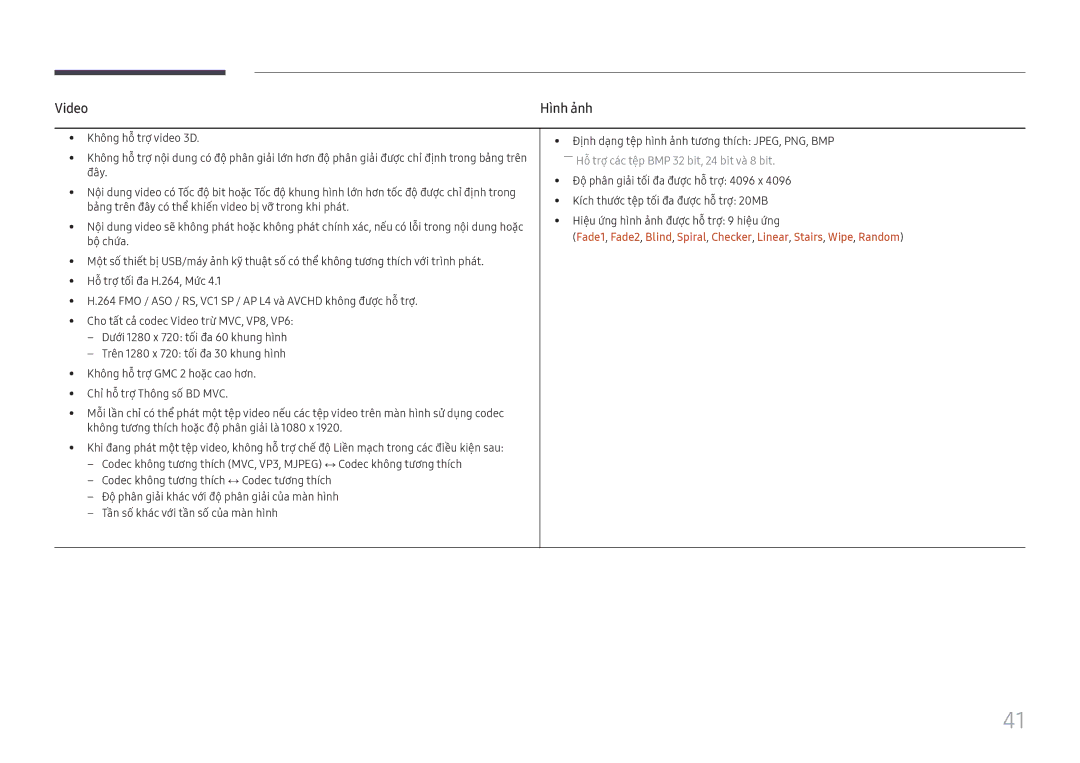 Samsung SBB-SNOWH3U/XV, LH015IFHTAS/XV, LH015IFHSAS/XV manual Video, Hình ảnh 