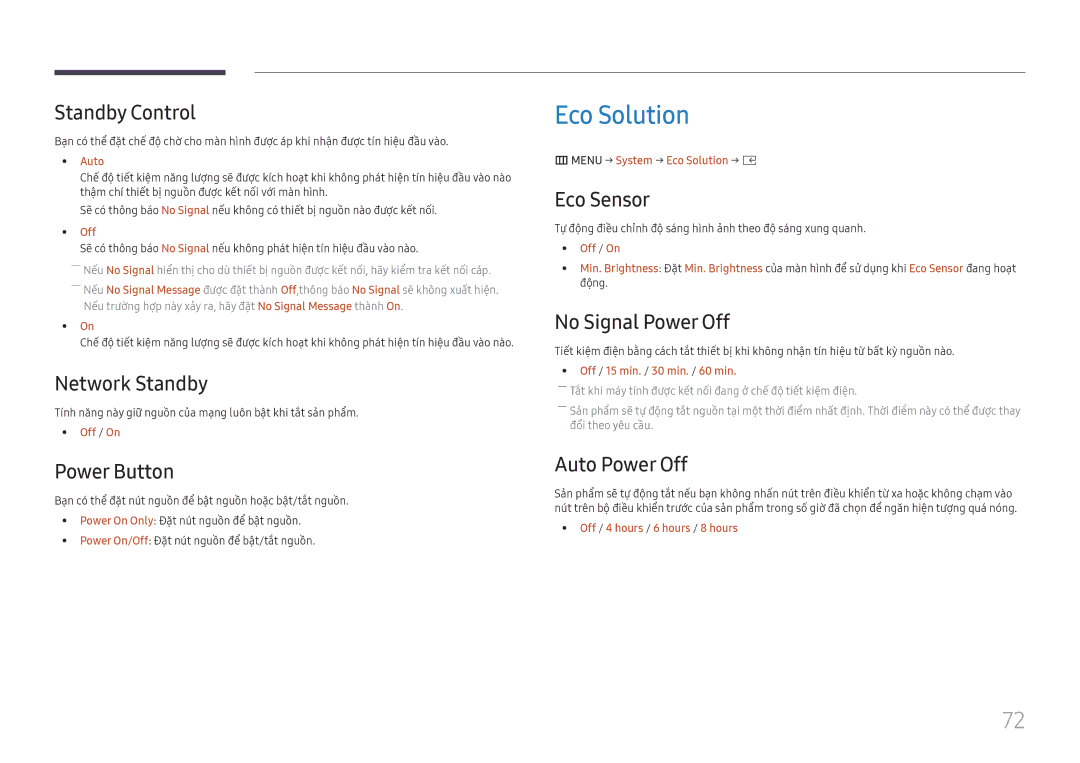 Samsung LH015IFHTAS/XV, LH015IFHSAS/XV, SBB-SNOWH3U/XV manual Eco Solution 