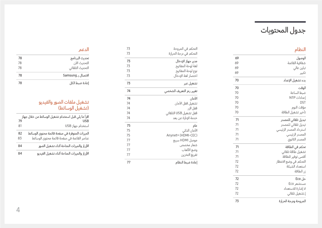 Samsung SBB-SNOWH3U/UE, LH060IFHSDS/UE, LH015IFHTAS/UE manual معدلا 