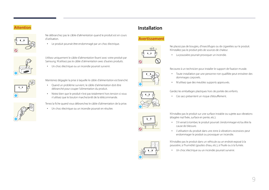 Samsung LH10DBDPLBC/EN manual Installation 