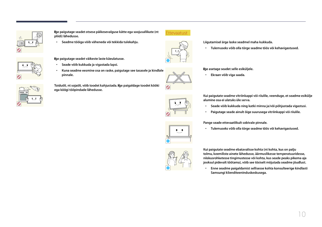 Samsung LH10DBDPLBC/EN manual Samsung 