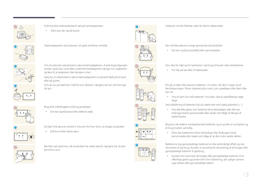 Samsung LH10DBEPEBB/EN, LH10DBEPTGC/EN, LH10DBEPPBB/EN manual 