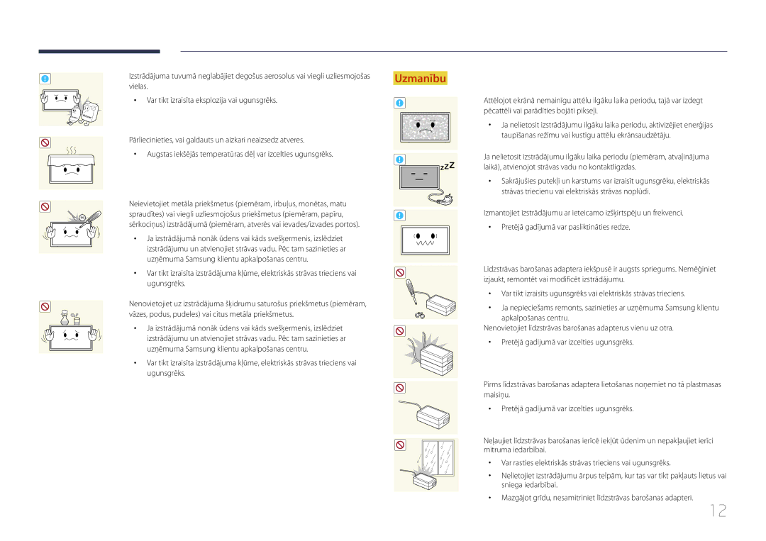 Samsung LH10DBEPTGC/EN, LH10DBEPEBB/EN, LH10DBEPPBB/EN manual Vielas 