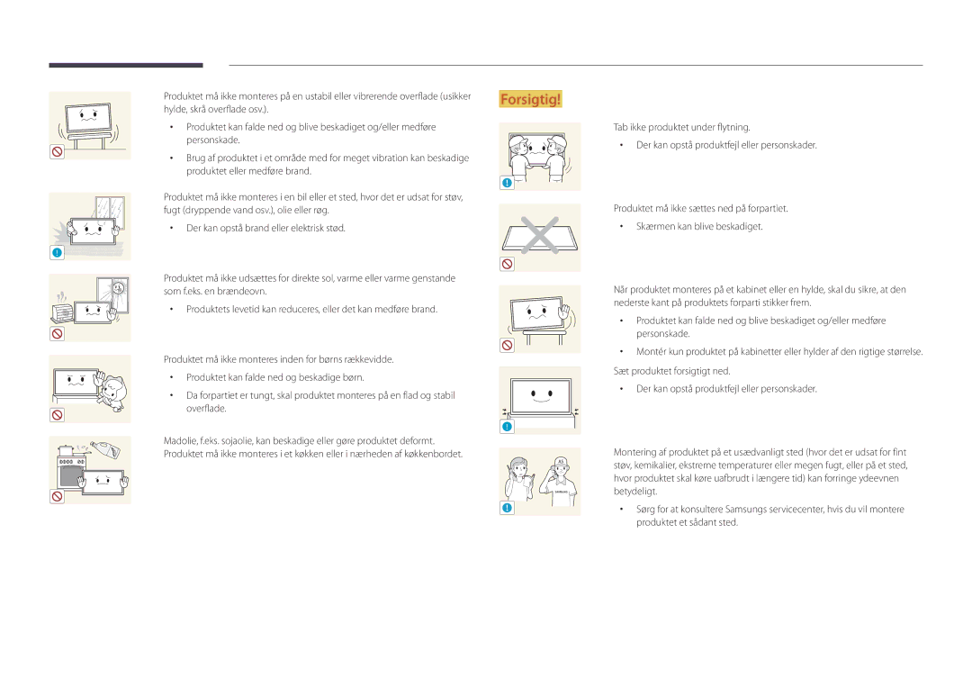 Samsung LH22DBDPLGC/EN manual Samsung 