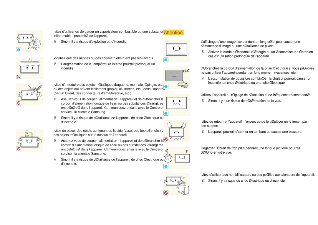 Samsung LH22DBDPSGC/EN manual Par un évent, des connecteurs dentrée/sortie, etc 