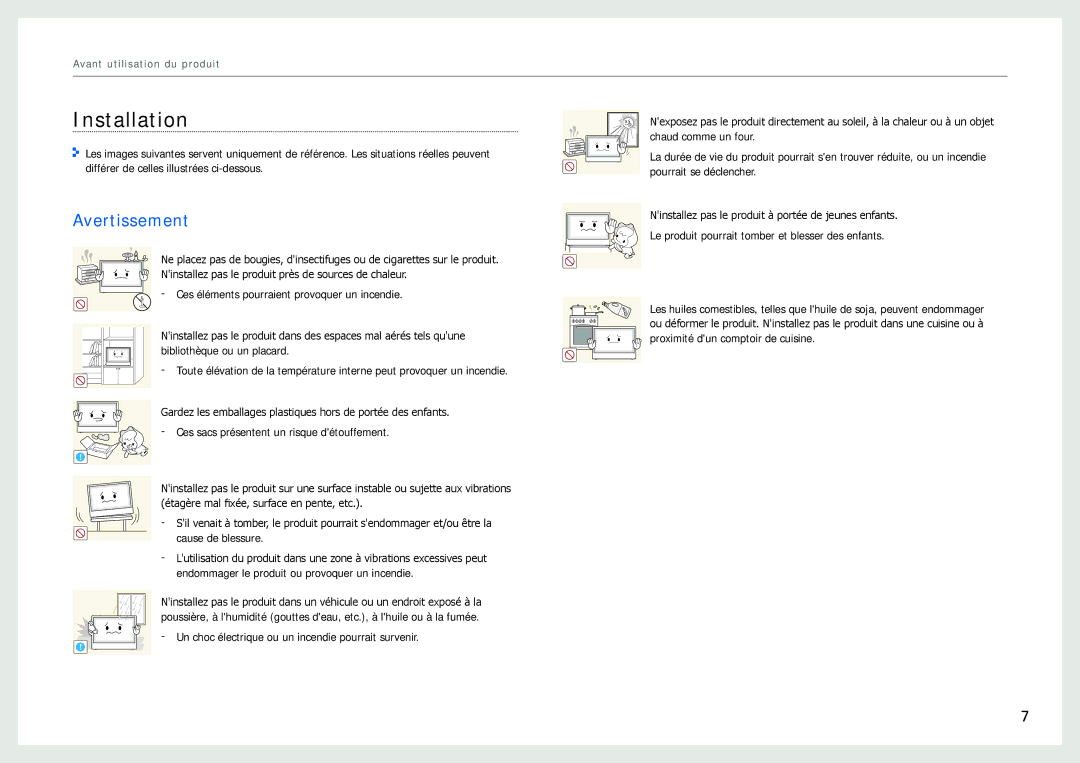 Samsung LH22NLBVLVC/EN manual Installation 