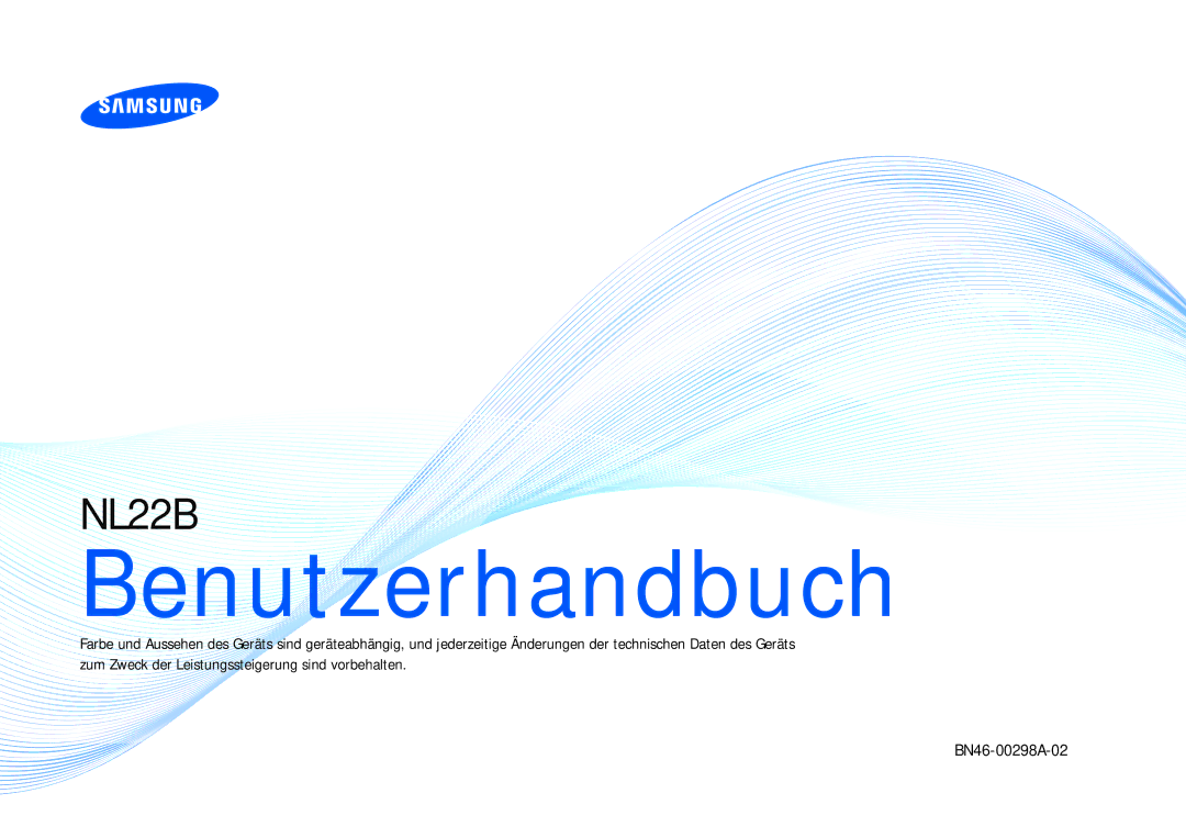 Samsung LH22NLBVLVC/EN manual Benutzerhandbuch 