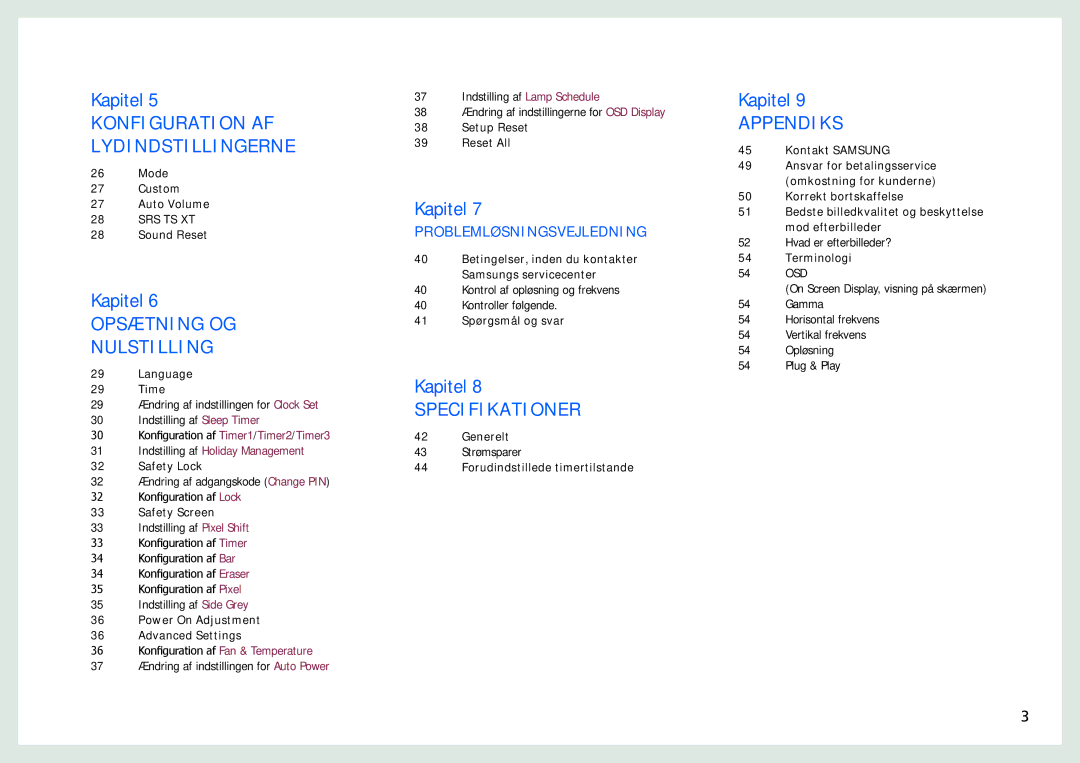 Samsung LH22NLBVLVC/EN manual Specifikationer 