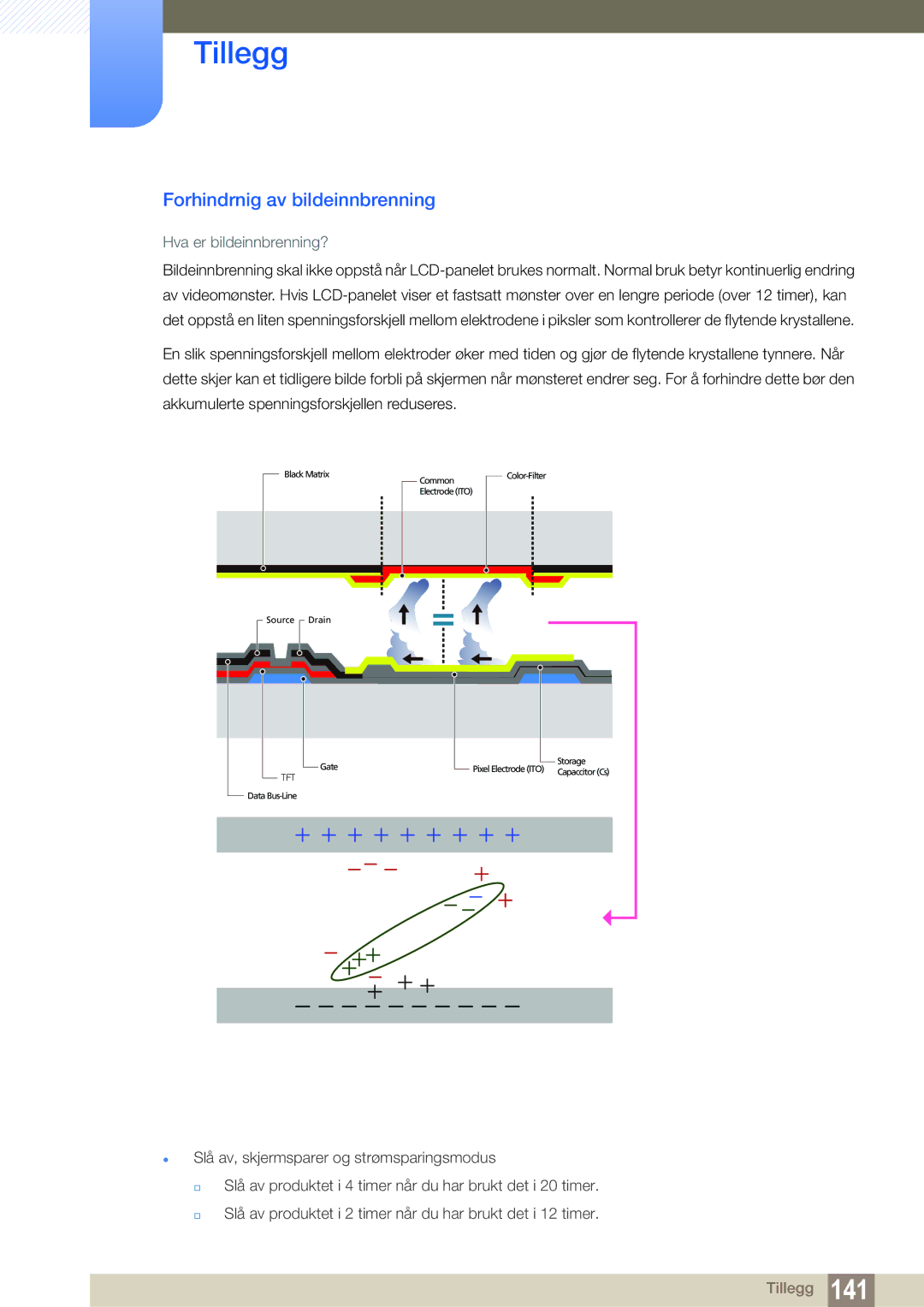 Samsung LH22UDBPLBB/EN manual Forhindrnig av bildeinnbrenning, Hva er bildeinnbrenning? 