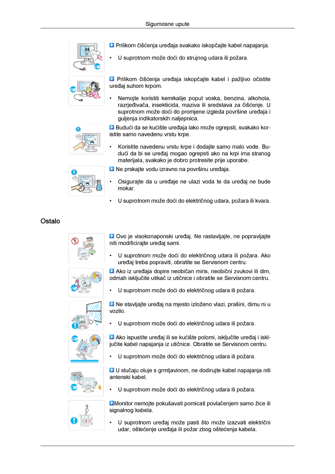 Samsung LH23PTTMBC/EN, LH23PTRMBC/EN manual Ostalo 