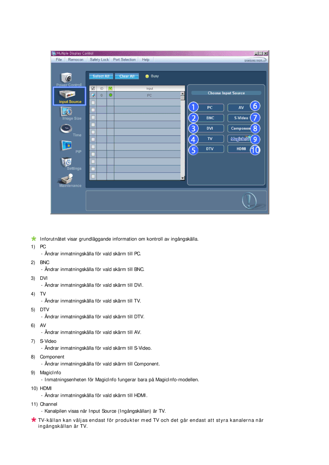 Samsung LH23PTVHBC/EN, LH23PTSMBC/EN, LH23PTRMBC/EN, LH23PTTMBC/EN, LH23PTRHBC/EN manual 