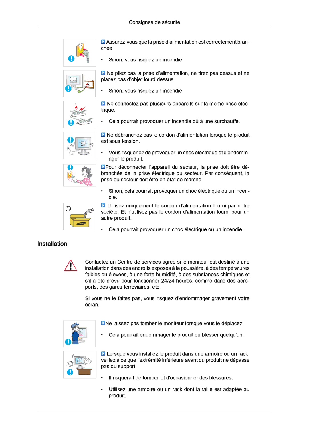 Samsung LH23PTTMBC/EN, LH23PTSMBC/EN, LH23PTRMBC/EN, LH23PTVMBC/EN manual Installation 