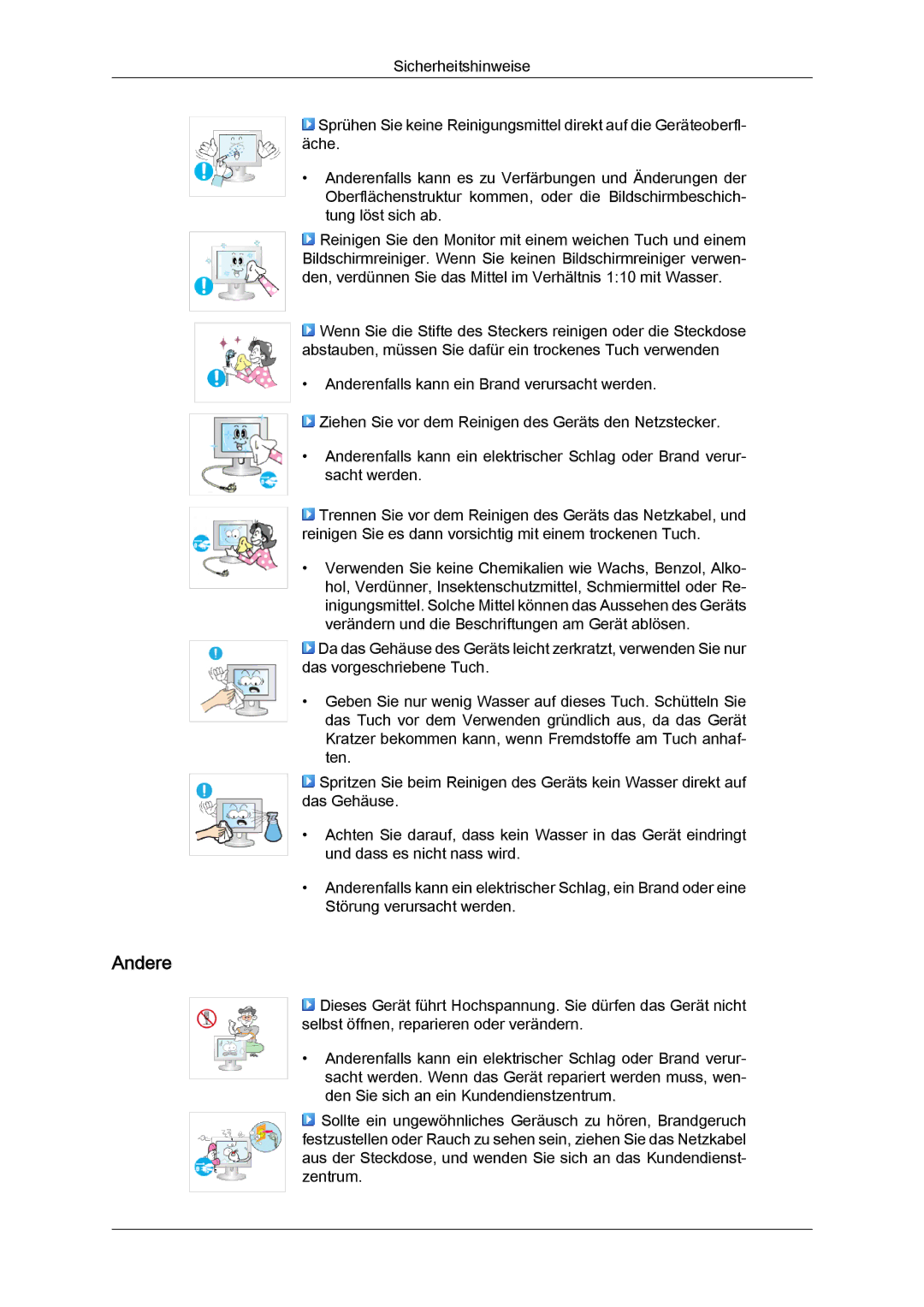 Samsung LH23PTRMBC/EN, LH23PTSMBC/EN, LH23PTVMBC/EN, LH23PTTMBC/EN manual Andere 