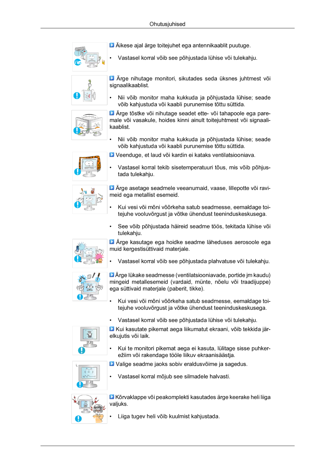 Samsung LH23PTSMBC/EN manual 