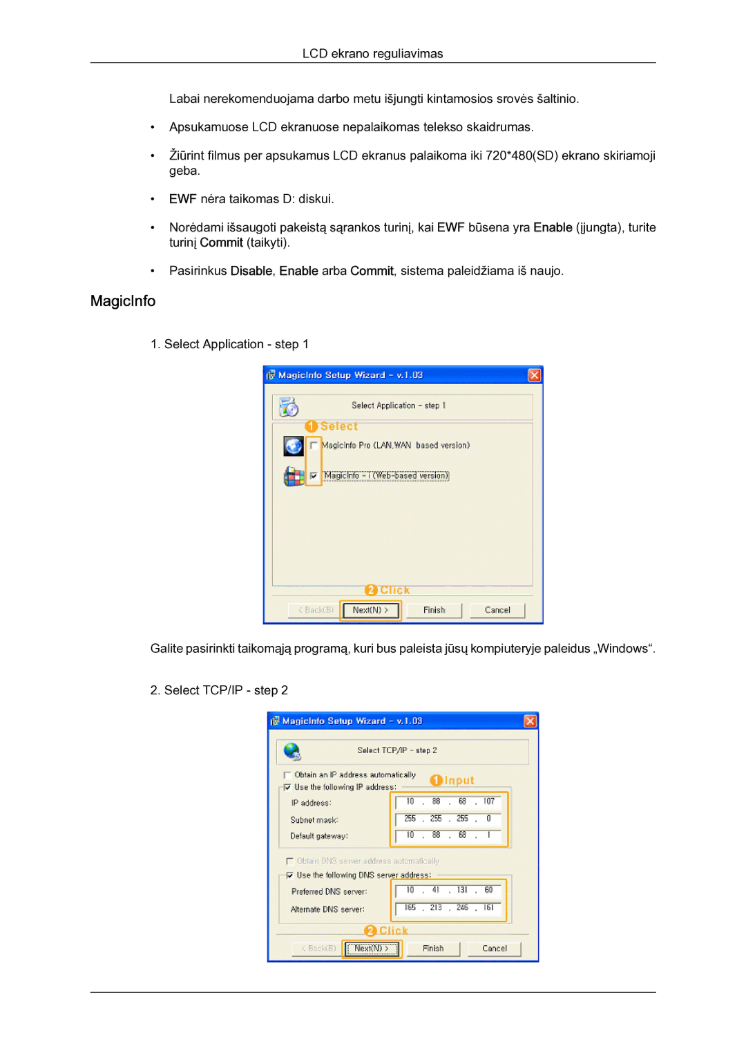 Samsung LH23PTSMBC/EN manual MagicInfo 