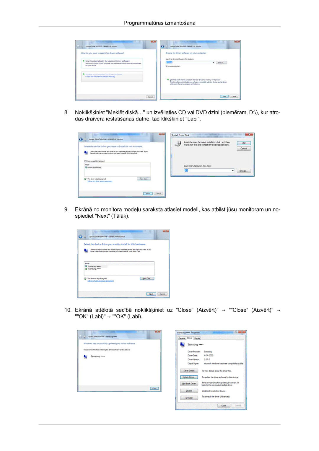 Samsung LH23PTSMBC/EN manual 